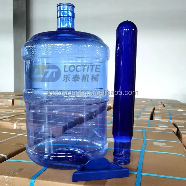 Manufactures Made In China 55mm Neck Size 5 Gallon Tube PET Water Bottle For Sales preform pet plastic bottle