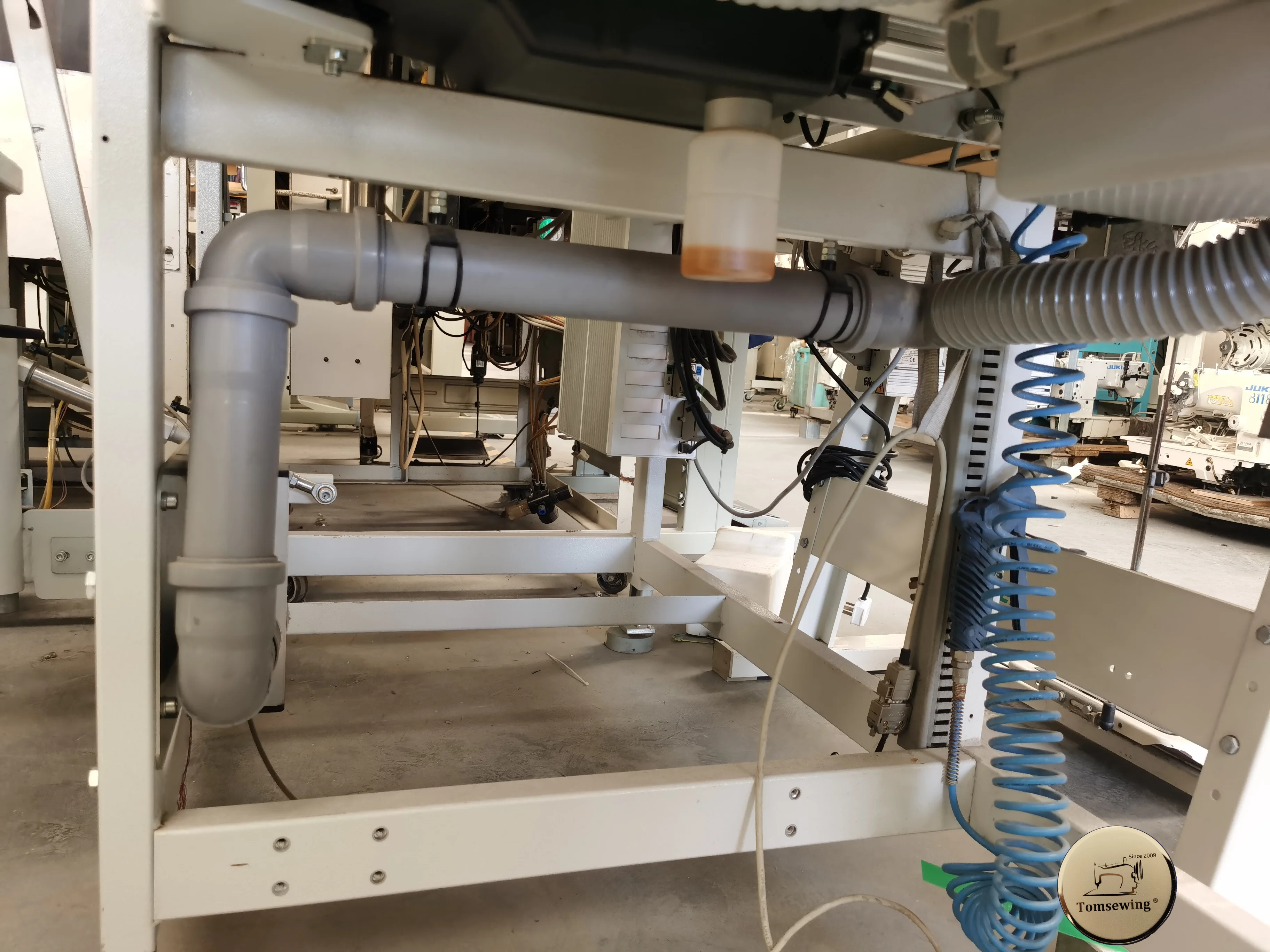 Used Durkopp 745 Automatic Pocket Welting Machine Second Hand Reconditioned By Tomsewing Sale in Italy Turkey