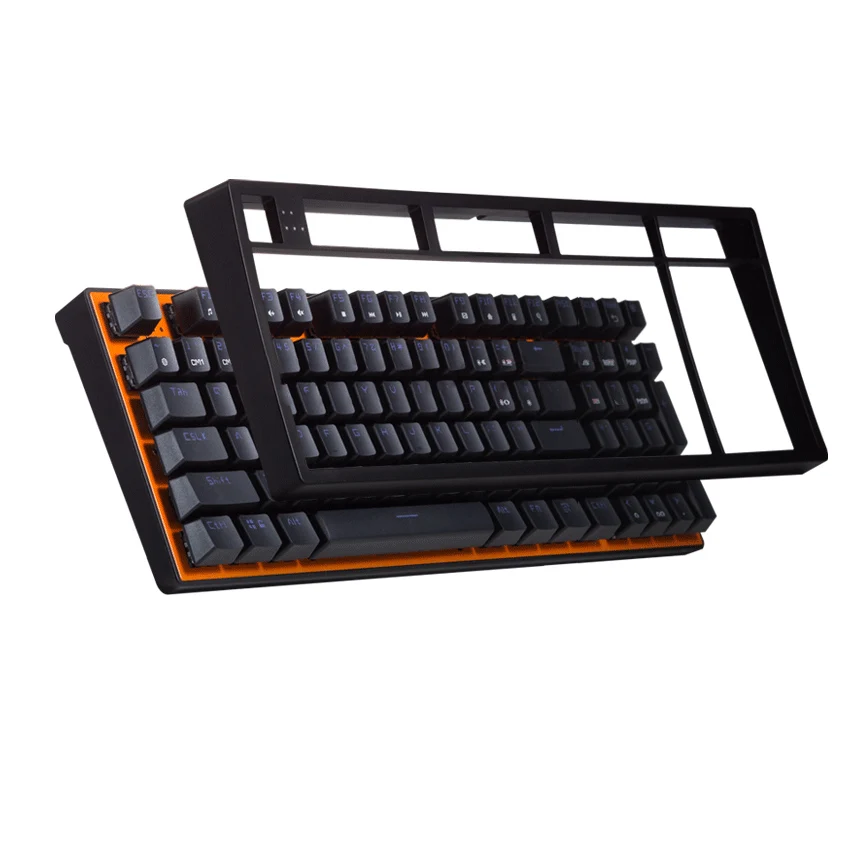 
Wired USB RGB gaming keyboard mechanical teclado gamer keyboard case laptop keyboards GM221 Dongguan factory 