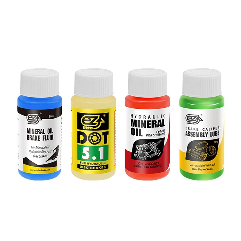  Bicycle Brake Mineral Oil System 60ml Fluid Cycling Mountain Bikes For Shimano Bike Hydraulic Disc