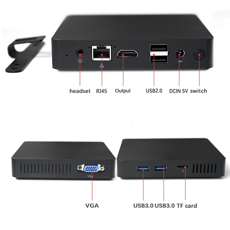 RK3566 Chip Quad Core Board  TV Box ARTIFICIAL Intelligence Edge Device Android System Industrial Control Panel