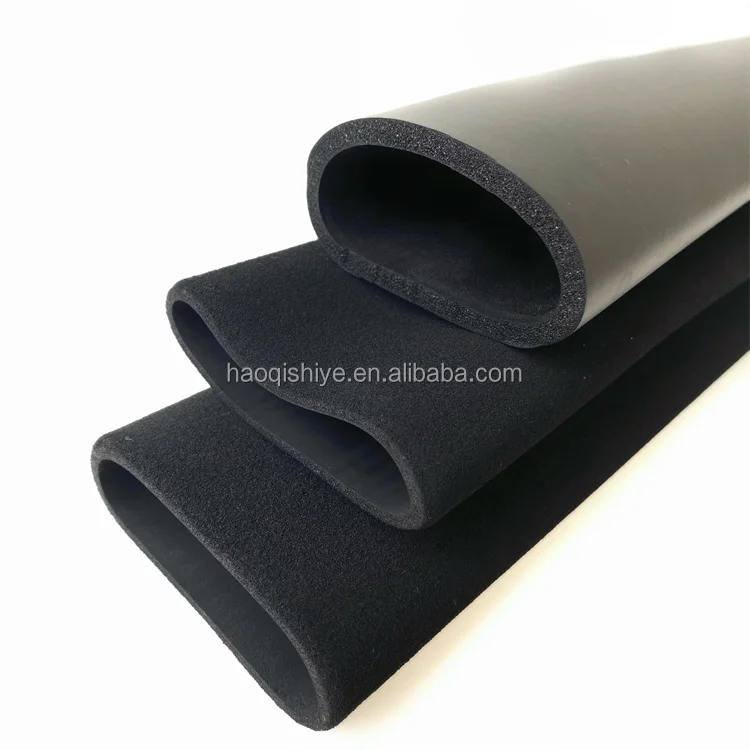 EPDM/NBR/FKM/NR/SBR extruded rubber tube sponge  foam tube