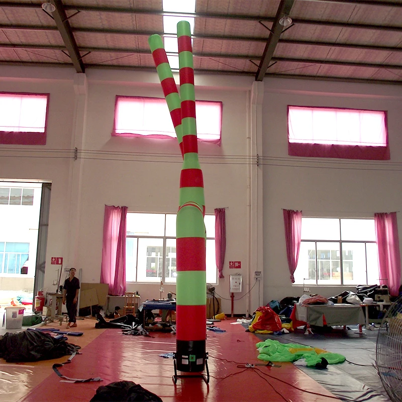 Advertising handstand clown waving lag inflatable sky air dancer man for sale