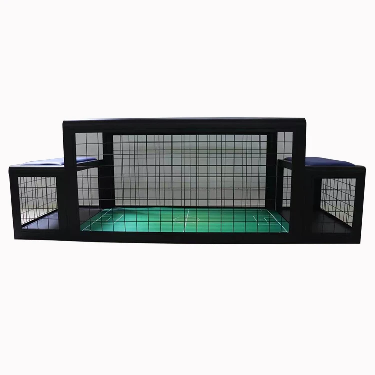 Indoor hot selling new portable 2 person under table football game football table equipment