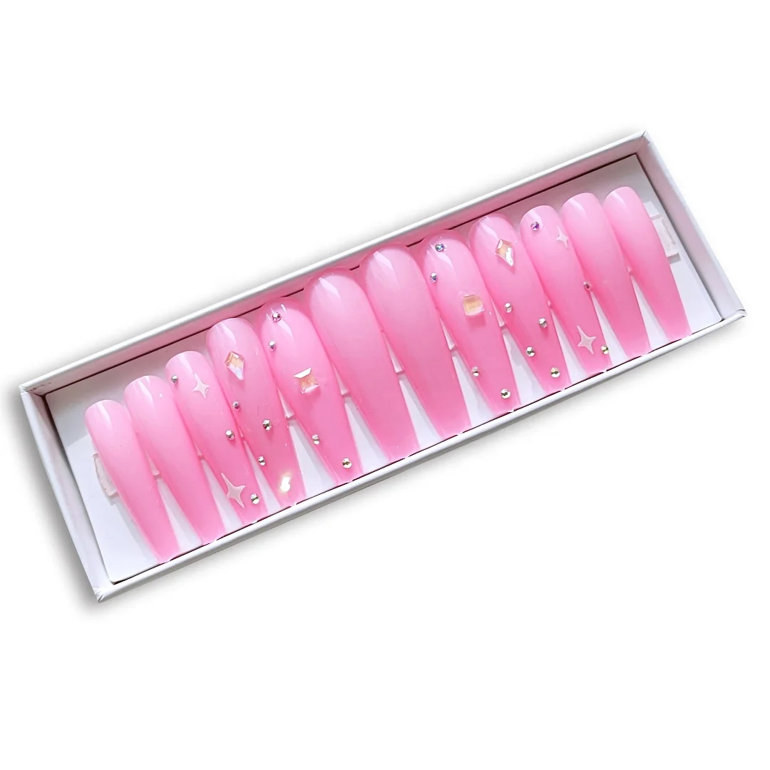 wholesale  Artificial False Nails Various Color Wholesale Custom Long Press On Nails For Women