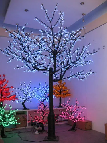 3 meter Realistic Artificial Natural Looking LED Lighted Coconut Palm Colour Changing Solar Christmas led bonsai tree light