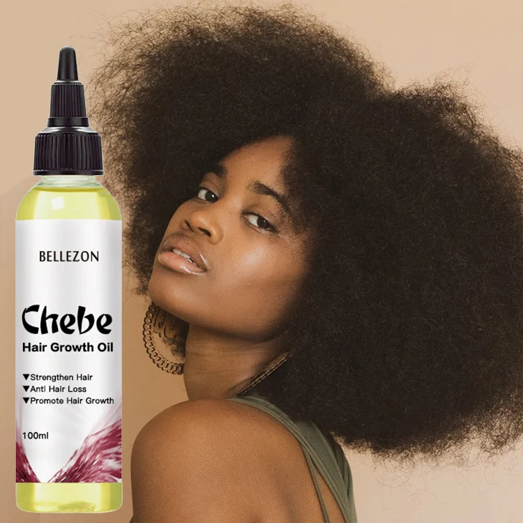 Bellezon Chebe Hair Oil Private Label Natural Nourishing Chebe Powder Hair Growth Oil