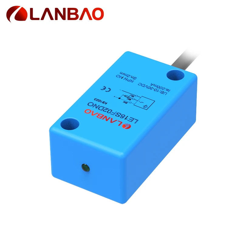 LANBAO Стандартный функция серии 3/4 провода кабель подключения Индуктивный датчик