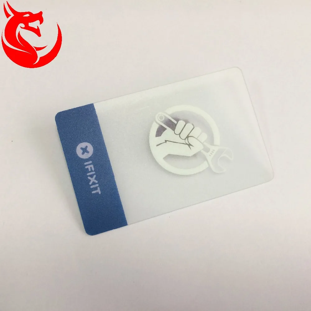 High Quality Transparent Plastic Pvc Name Card Hot Sell Pvc Business Membership Gift Welcome Card Machine Printing Customize