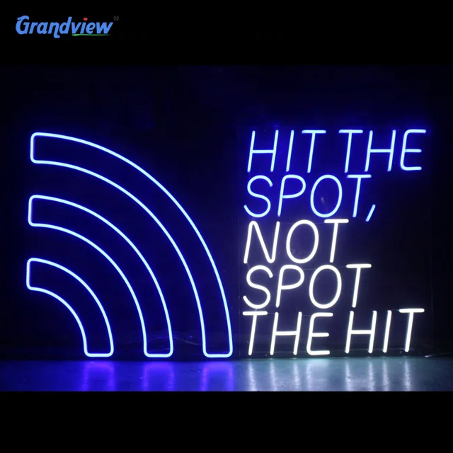 OEM Custom LED Neon retractable sign Bendable neon wall LED lighting and circuit design DC 12V