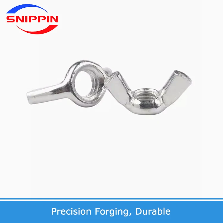 Butterfly Wing Nuts M3 M4 M5 M6 M8 M10 M12 Stainless Steel Wing Nuts Hand Tighten Nut DIN315