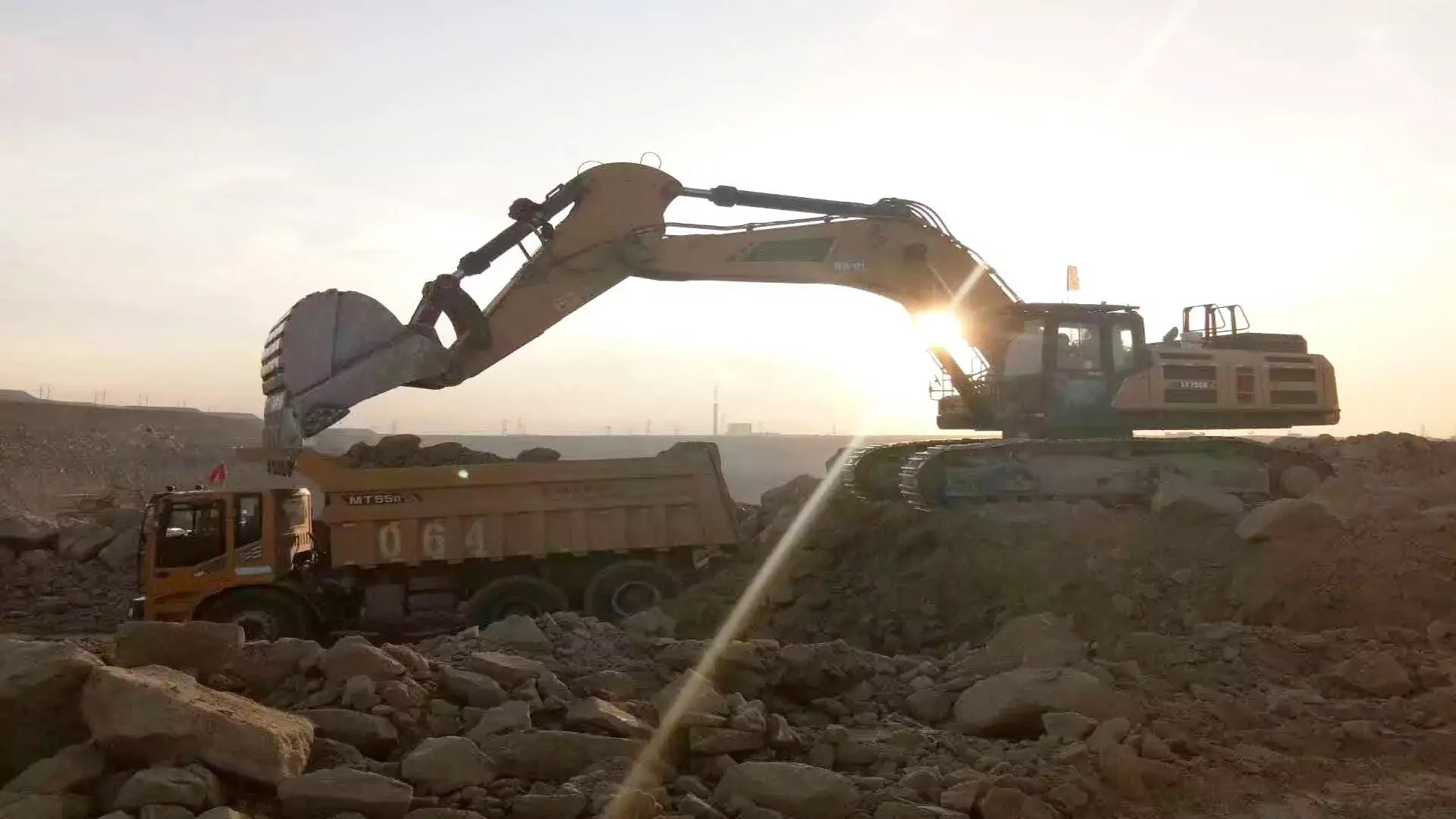 Карьерный экскаватор большой SY750H 70 тонн гидравлический мини-экскаватор для кустарниковой
