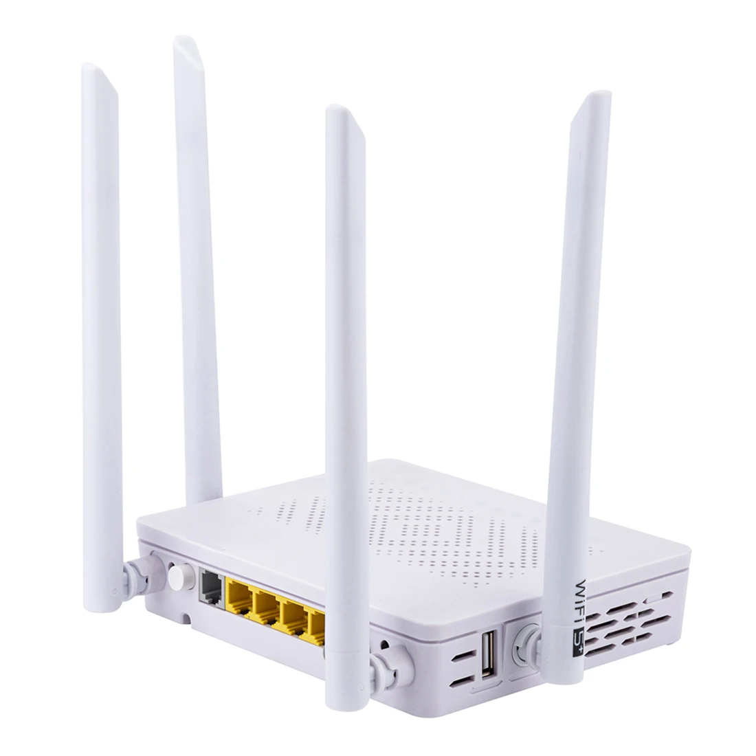 Эффективный от производителя XPON ONU 4GE + CATV горшки USB с двухдиапазонным беспроводным 2 4 переменного тока и 5 8 Г