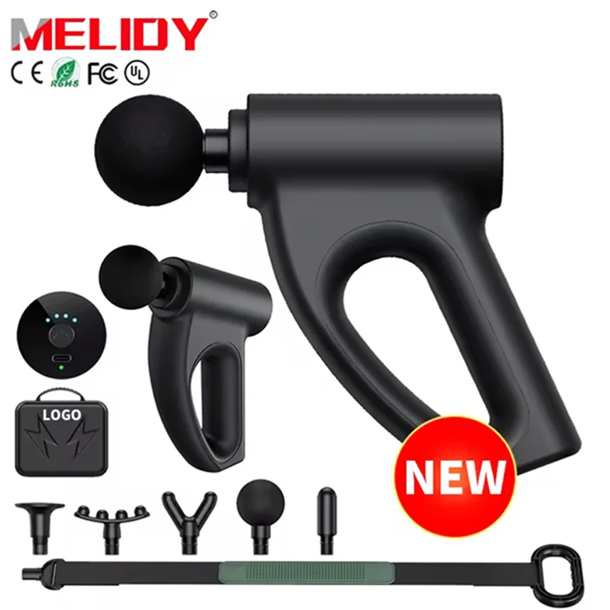 Massage Gun Battery Charger Heat And Cold Mini Muscle Dropshiping Triangle With Cord Fascial