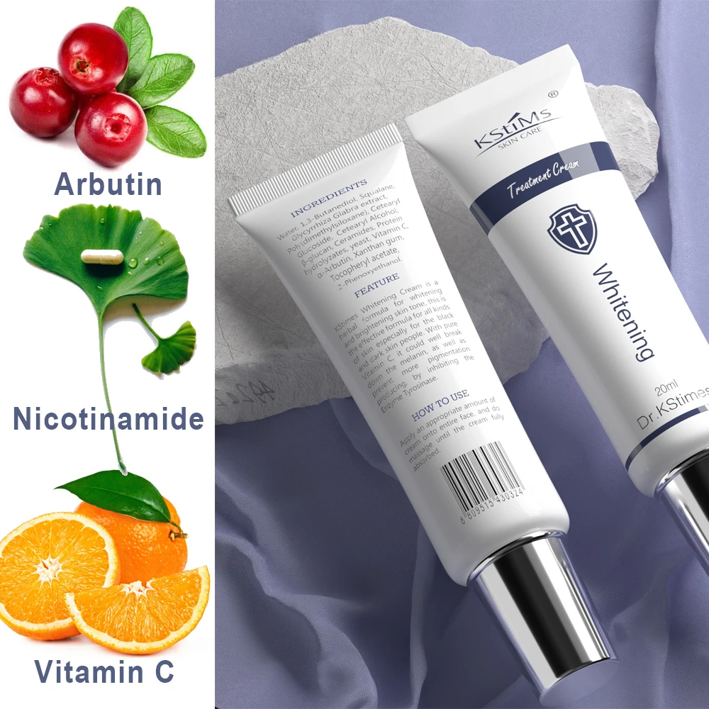 Effective Intensive Indian Instant 5 Days Facial Moisturizer Vitamin C Skin Whitening Face Cream for Black Man South African