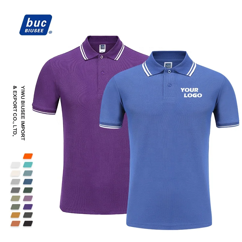 2021 New Golf Polo Shirt For Men 2-button T Shirt Polo Custom Embroidery Logo Golf Polos