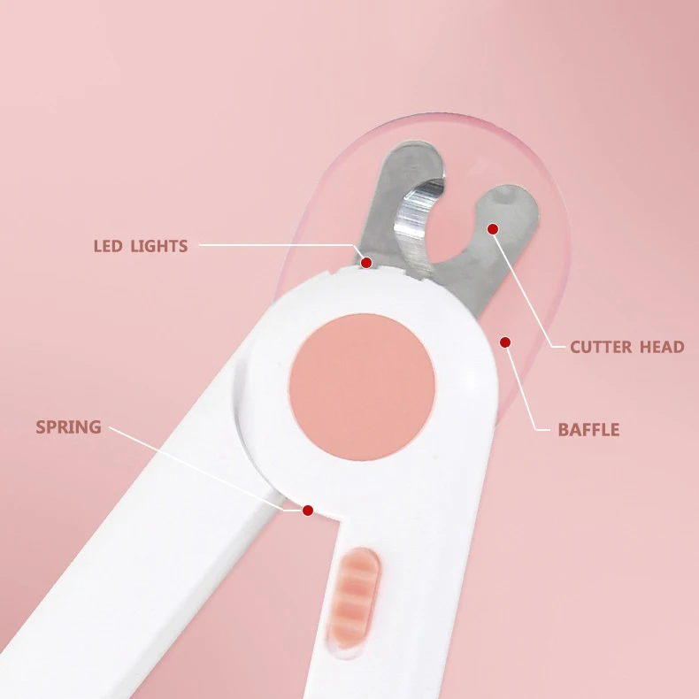Ready to ship comfortable use stainless steel dog nail clipper with free