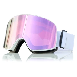 MONU Factory Custom Anti-fog and Anti-reflection Ski Glasses for Adult