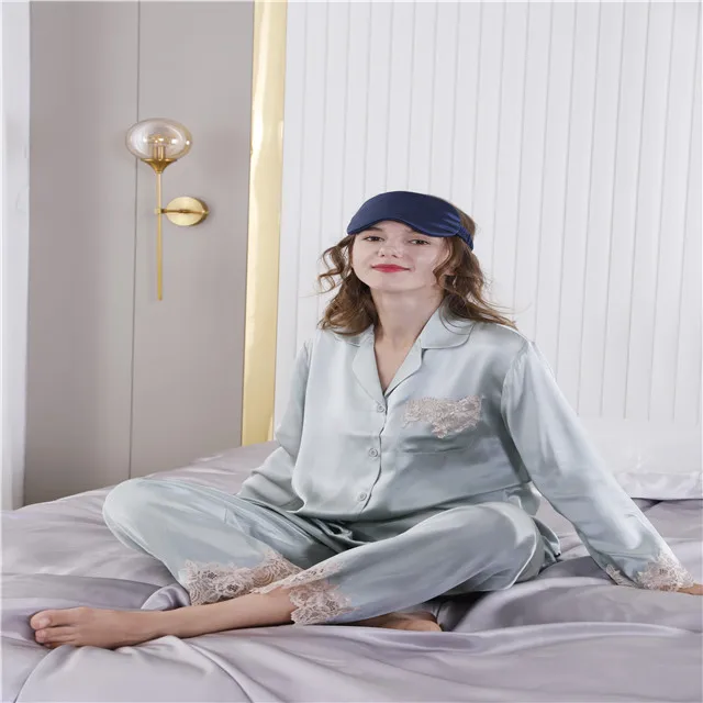 2021 Jili  Customizable Private label 100 pure silk 22MM sleep eye mask for men and women