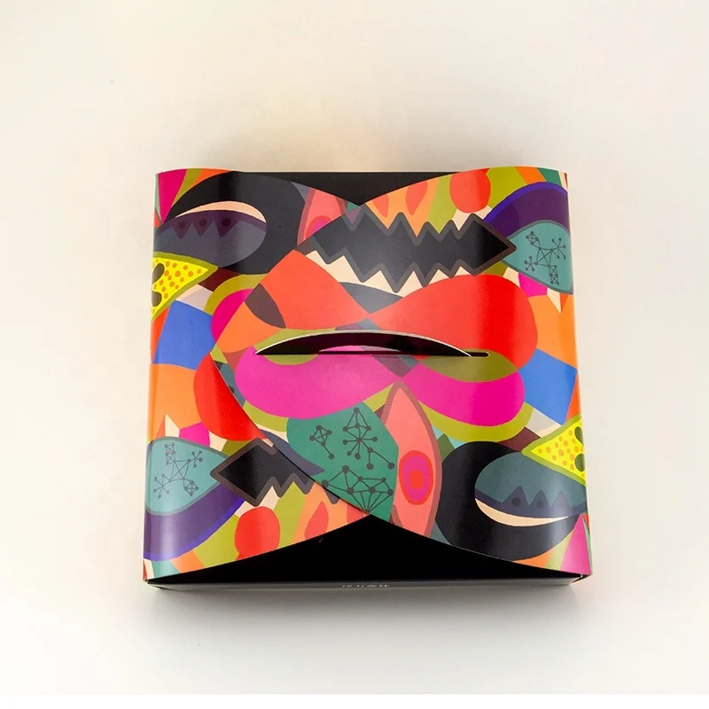 
FSC Special Design China Supplier Custom 4C Print Mooncake, Desert Packaging Flat Delivery Paper Gift Box 