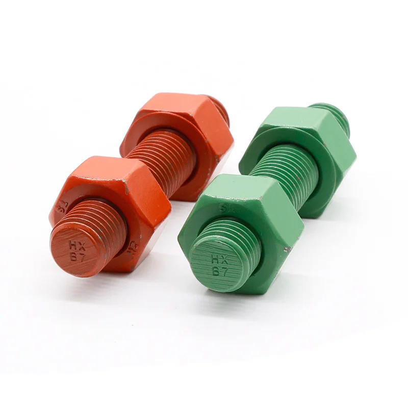 heavy industry SS321 Full thread ASTMA193 GradeB7 Thread Rod hdg galvanized nickle ptfe bichromated chromate