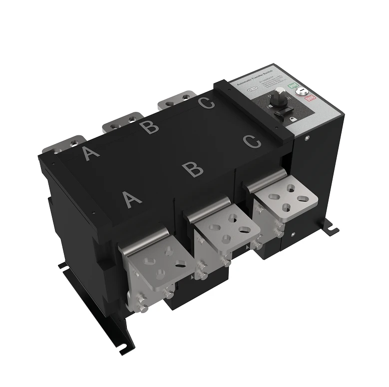 ATS LVMA LMS1-1250GA AC400V 3P  Automatic Transfer Switch Intelligent Dual Power Changeover Switch PC Class