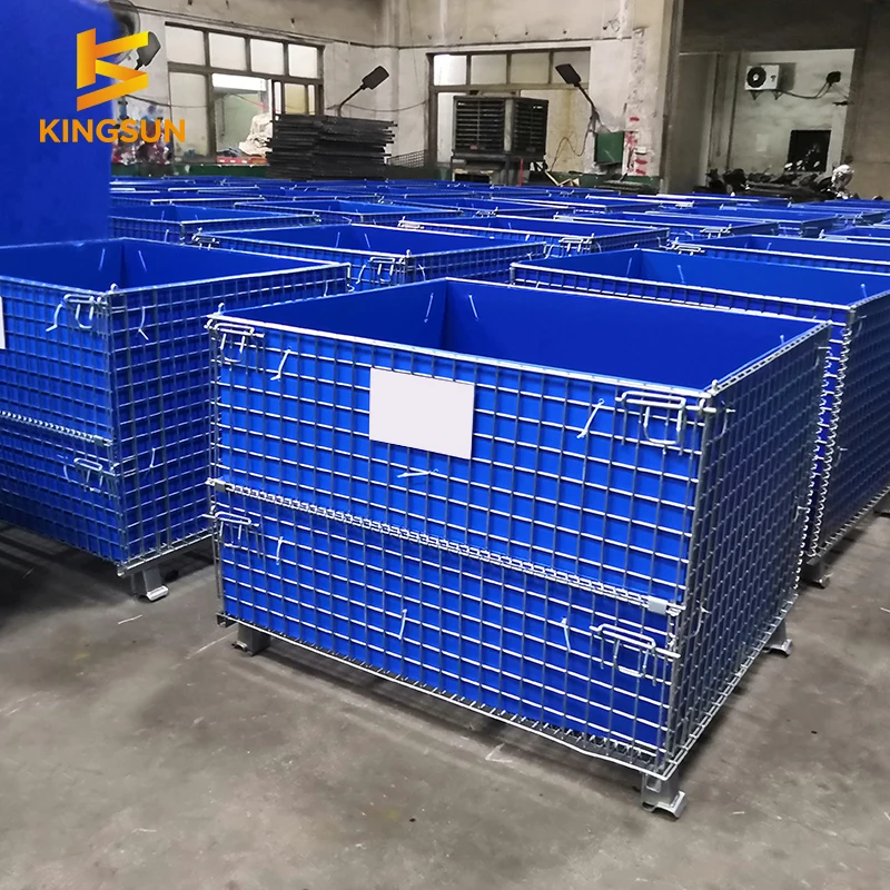 China KingSun specialized customized turnover cage storage cage design and production