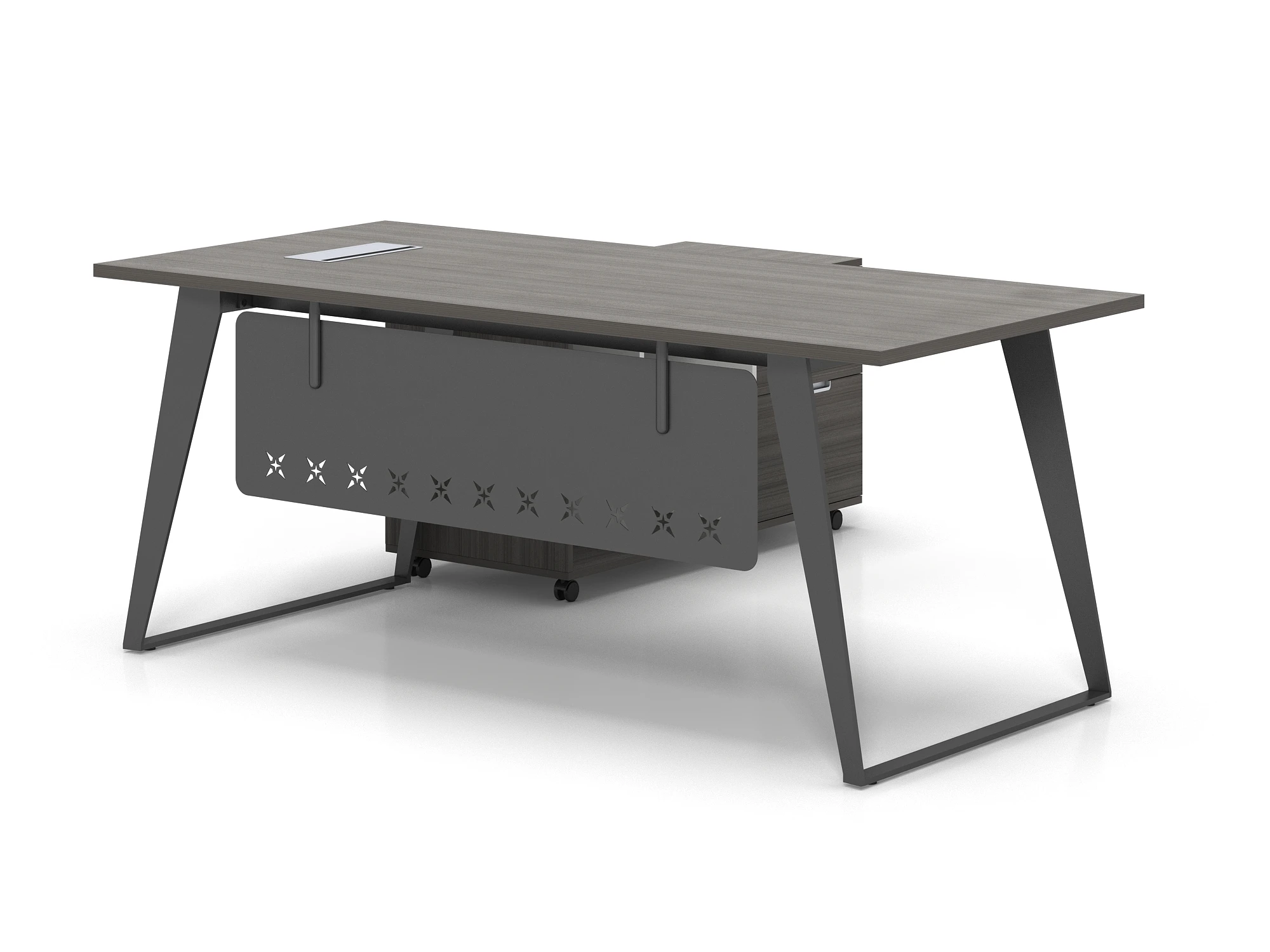 OEM ODM Manufacturer Furniture Desk O Shape leg Office Working Meeting Table Metal Frames