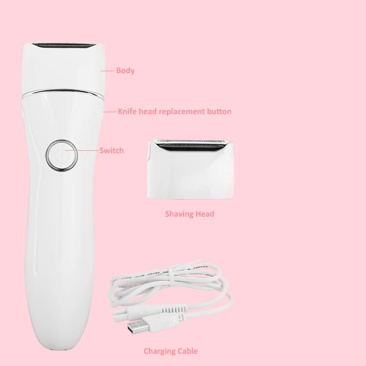 Portable Women Mini Electric Shaving and Trimming intimate electric shaver