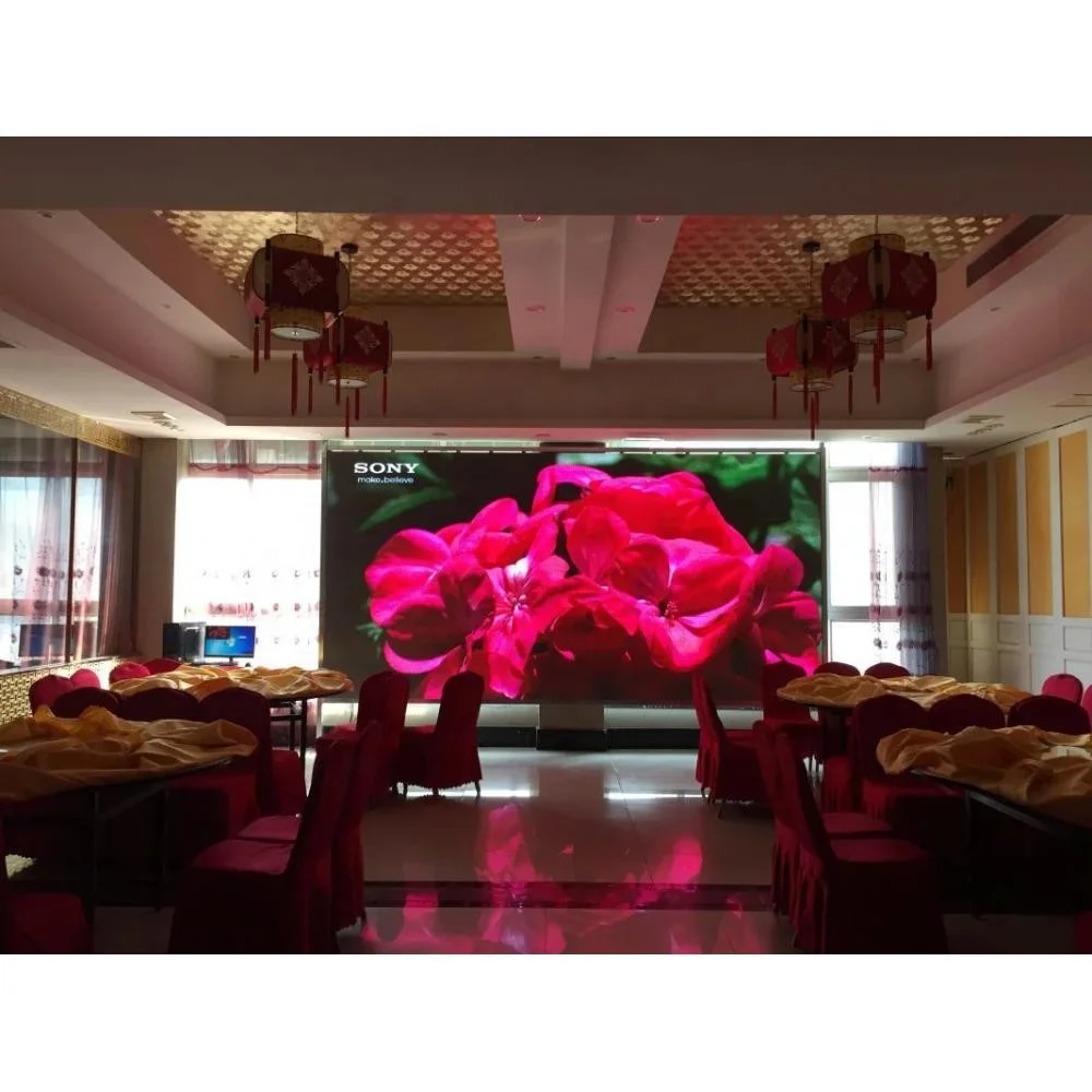 Outdoor Rental screen Super Slim HD clear led video wall for events