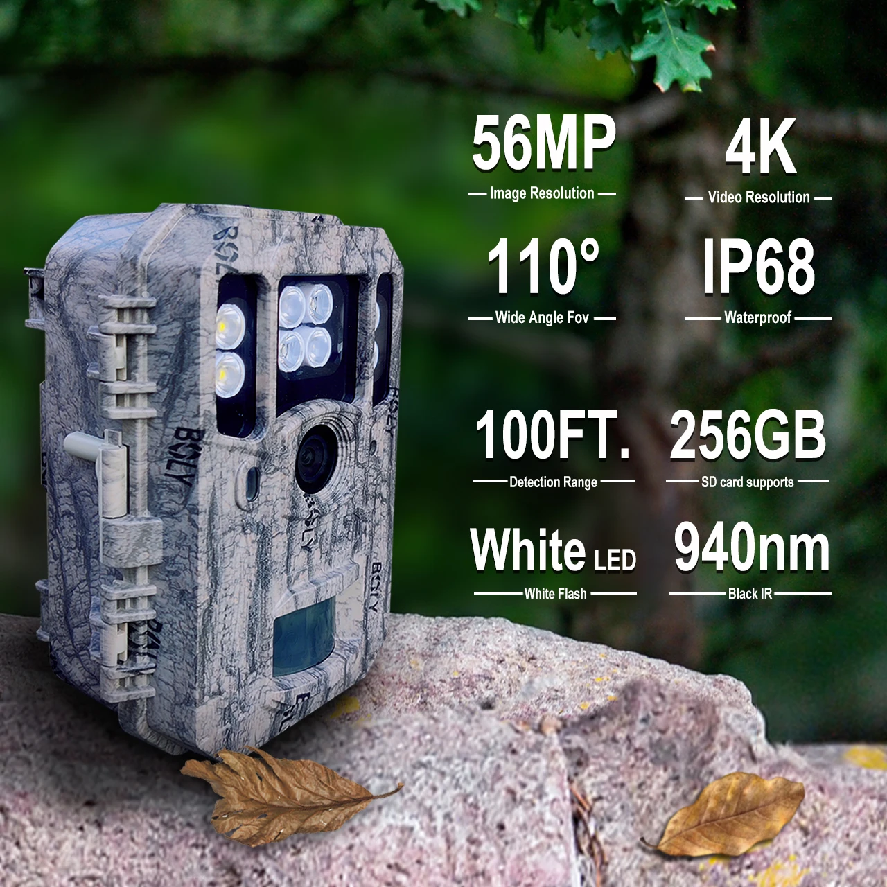 Boly BG662-D  4K trail camera