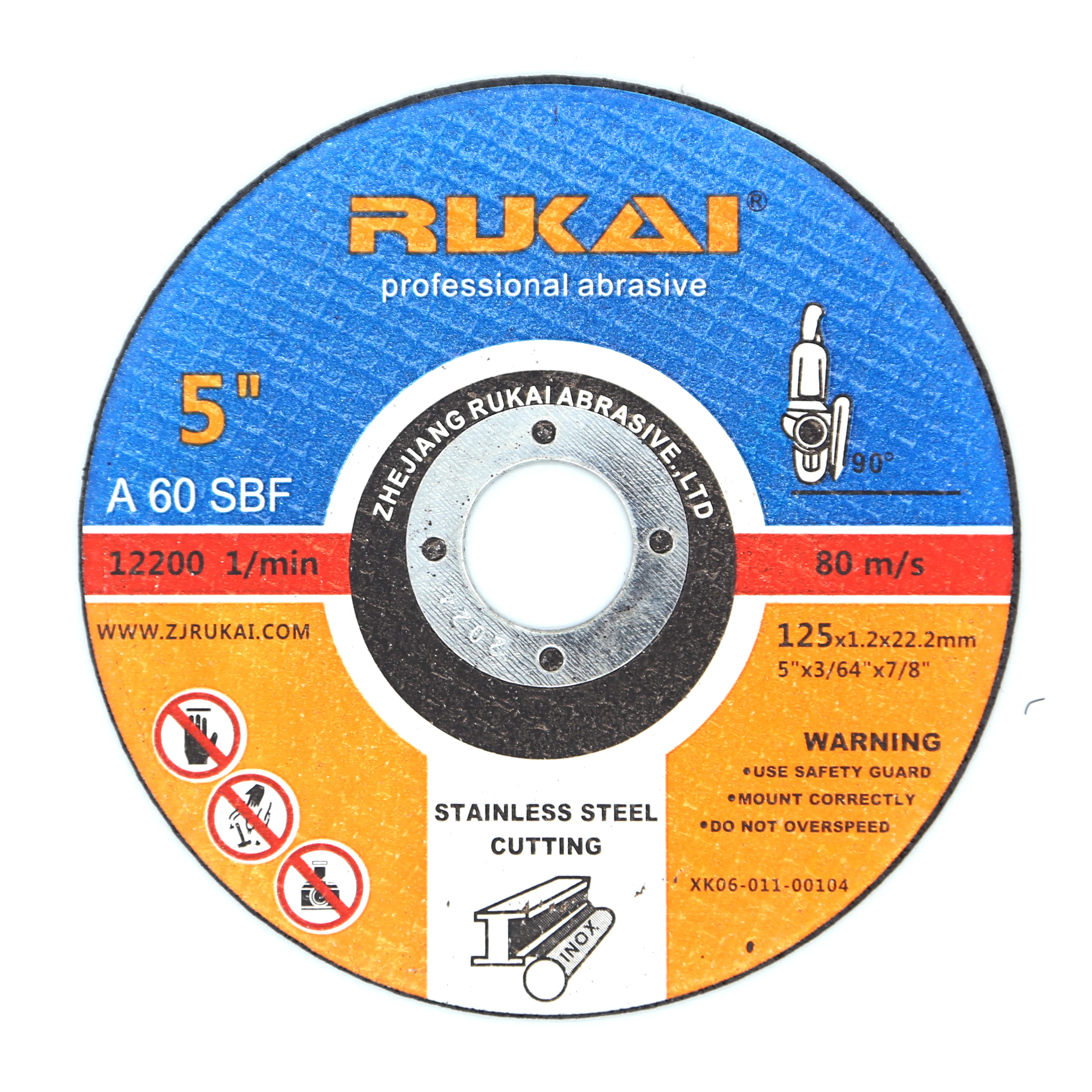 RUKAI brand abrasive metal cutting grinding disc wheel
