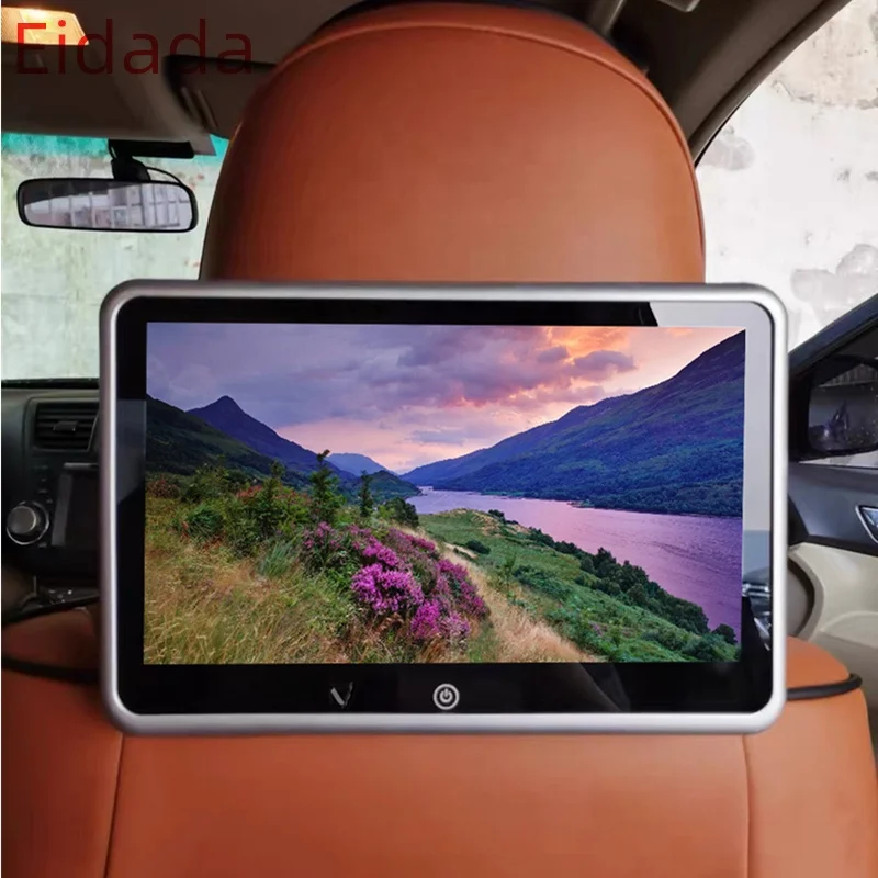 
Eidada 10.1 inch Ultra Thin Car 1080P Headrest Monitor Mp5 Player With Mirror link AV out USB FM Capactive Touch Screen Car Logo  (62139386747)