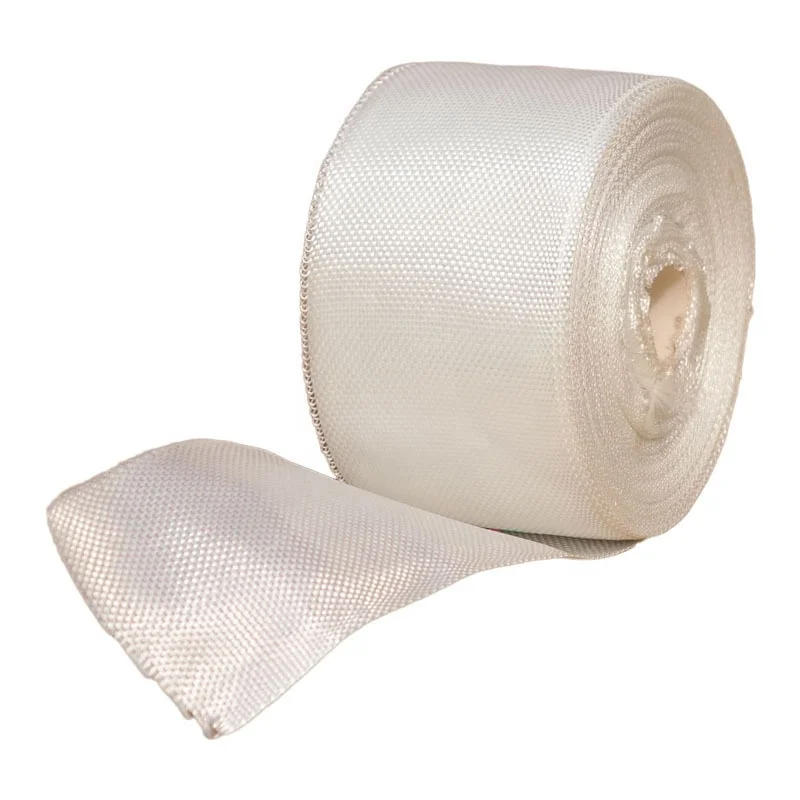 Теплоизоляция для упаковки 150 мм * 300 м/рулон, щелочная и восковая простая плетеная Стекловолоконная лента, огнестойкая Стекловолоконная лента