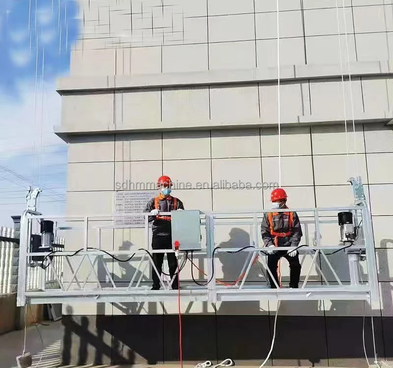 Suspended Platform ZLP630 Steel Aluminum Alloy Aerial Work Equipment Rope Suspended Platform