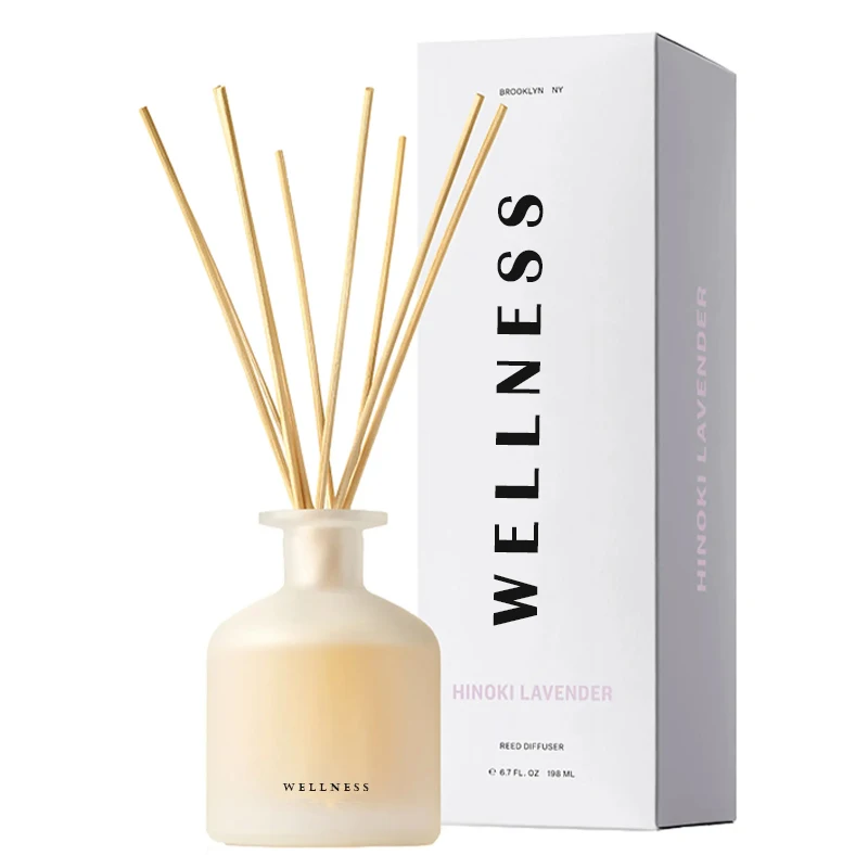 Custom floral aromatherapy lasting air purification reed diffuser