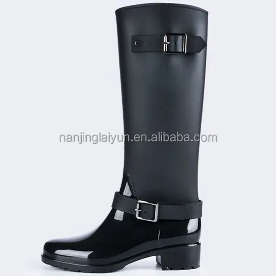 New fashion rain boots for women waterproof rain boots non - slip long water shoes for adult water boots in the middle