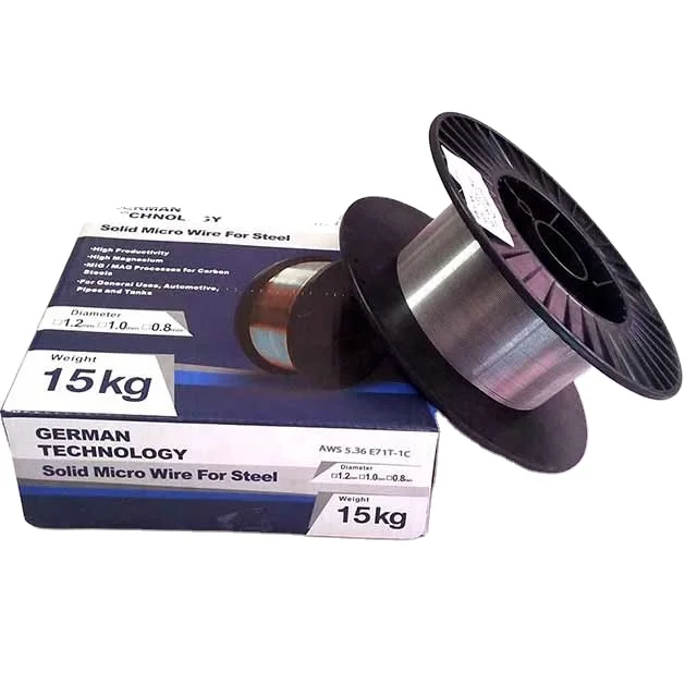 hardfacing mig aluminium flux cored gasless welding wire flux core e71t-1c e71t-11 aluminum solder for tig