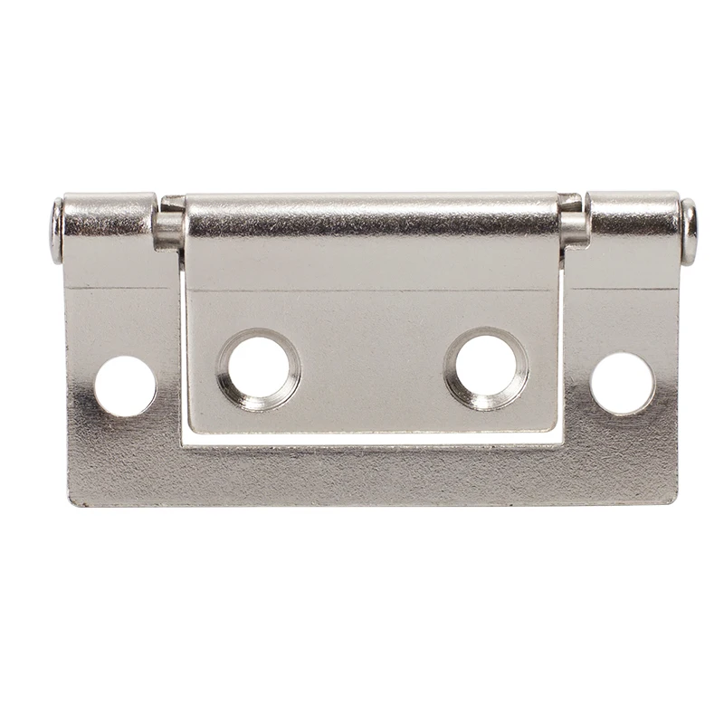 Kitchen Cabinet Inset Door Flush Small Black Iron Hinge 2 Inch 135 Degree Open Furniture Door Steel Metal No Mortise Butt Hinges