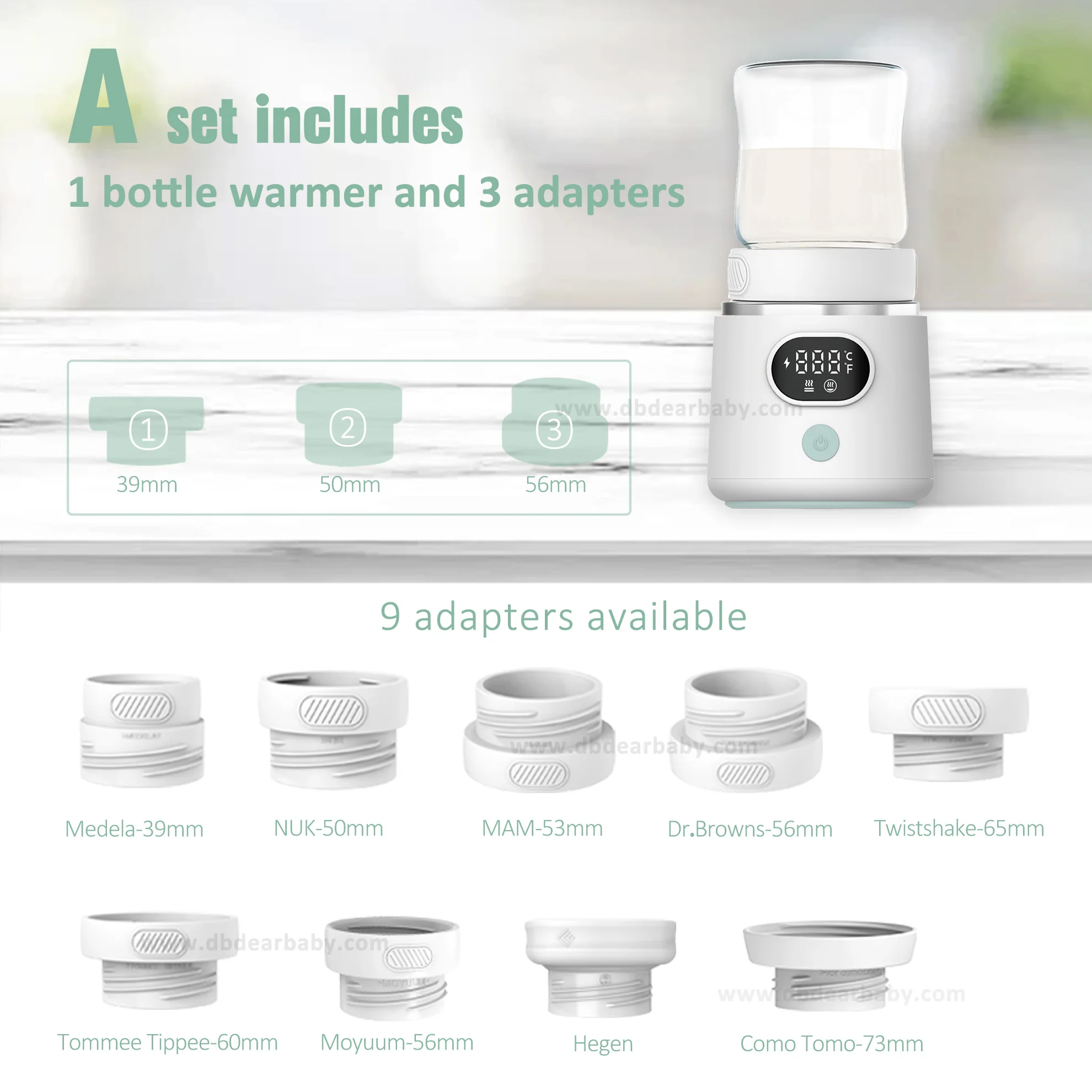Wholesale Travel Bottle Warmer Portable Fast Heating Thermostat Milk Baby N4 Bottle Warmer