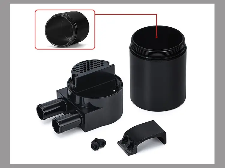 HaoFa high quality Aluminum Auto Parts Oil Catch Tank Can oil container