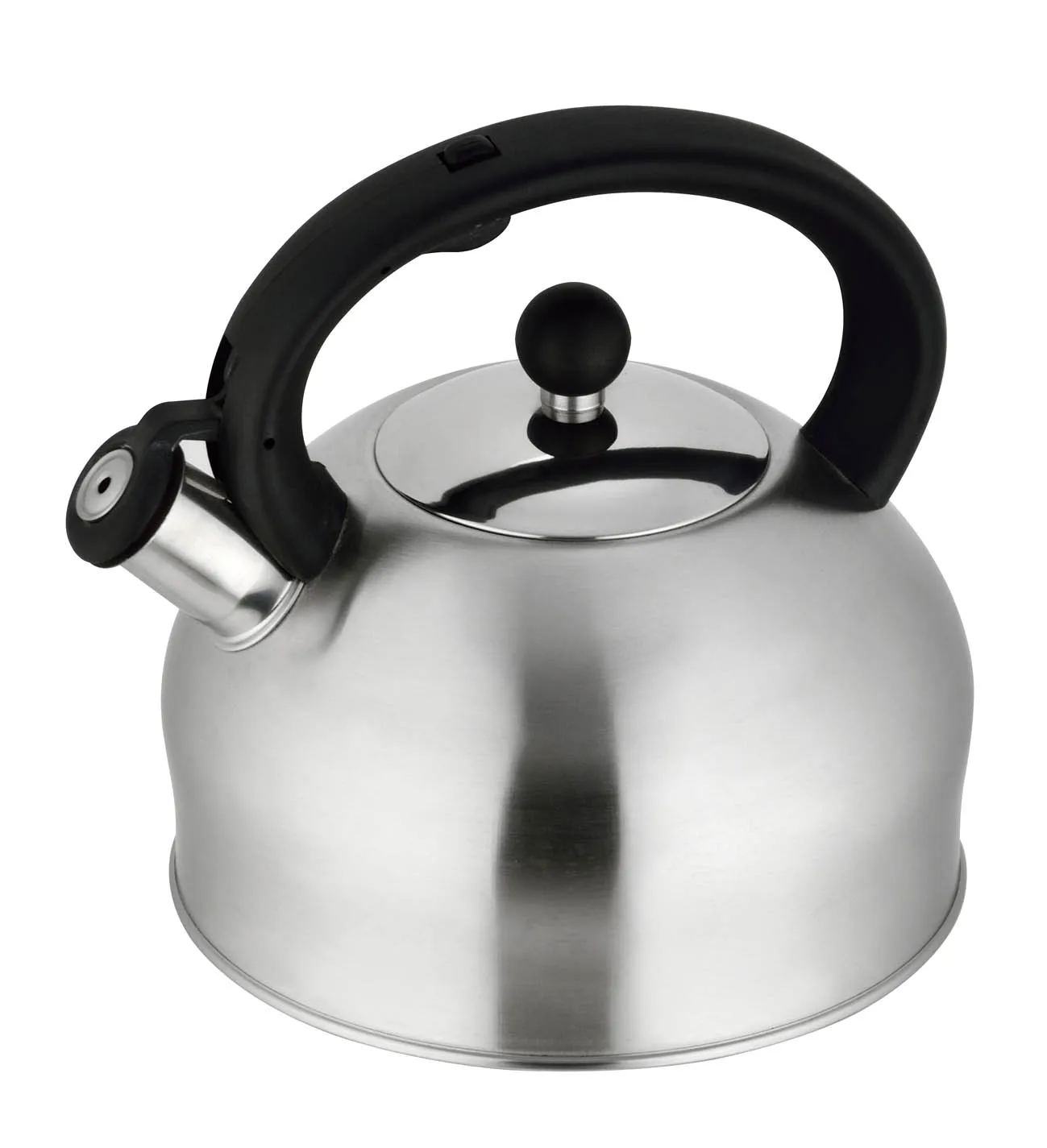 Manufacturer Wholesale Whistle Stainless Steel Teapots Water Kettles with Wooden Handle Whistling Gas Kettle