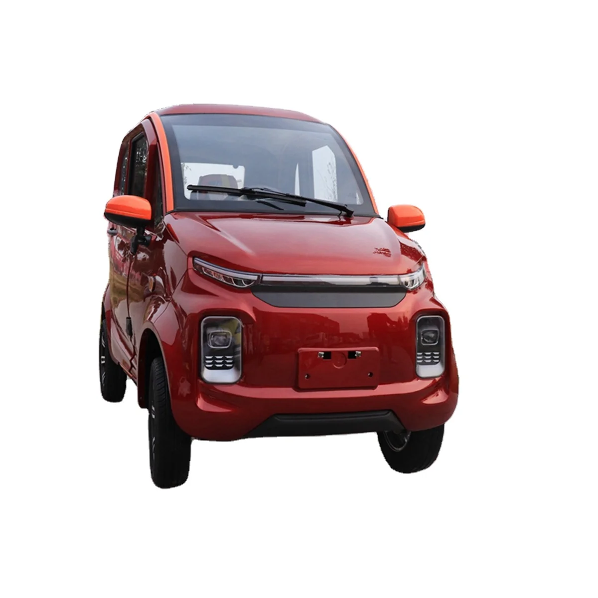 Pink Dolphin EEC Certified Electric Cars Exporter 4 Wheel Enclosed Cabin Scooter Adults Chinese Electrical Low Speed Vehicle