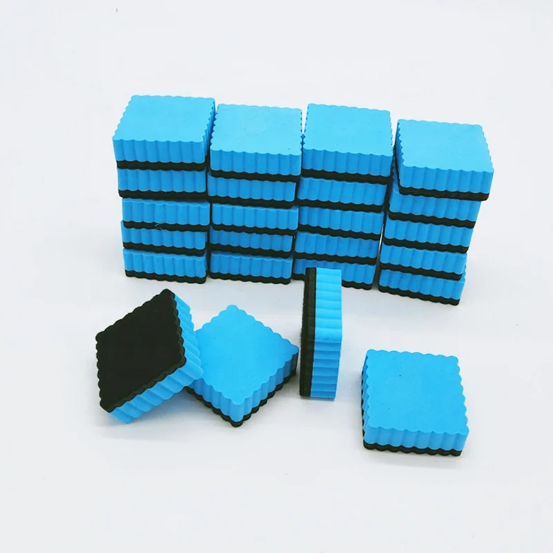 Wholesale Eva Mini Magnetic Whiteboard Square Wave Erasaer Cleaner