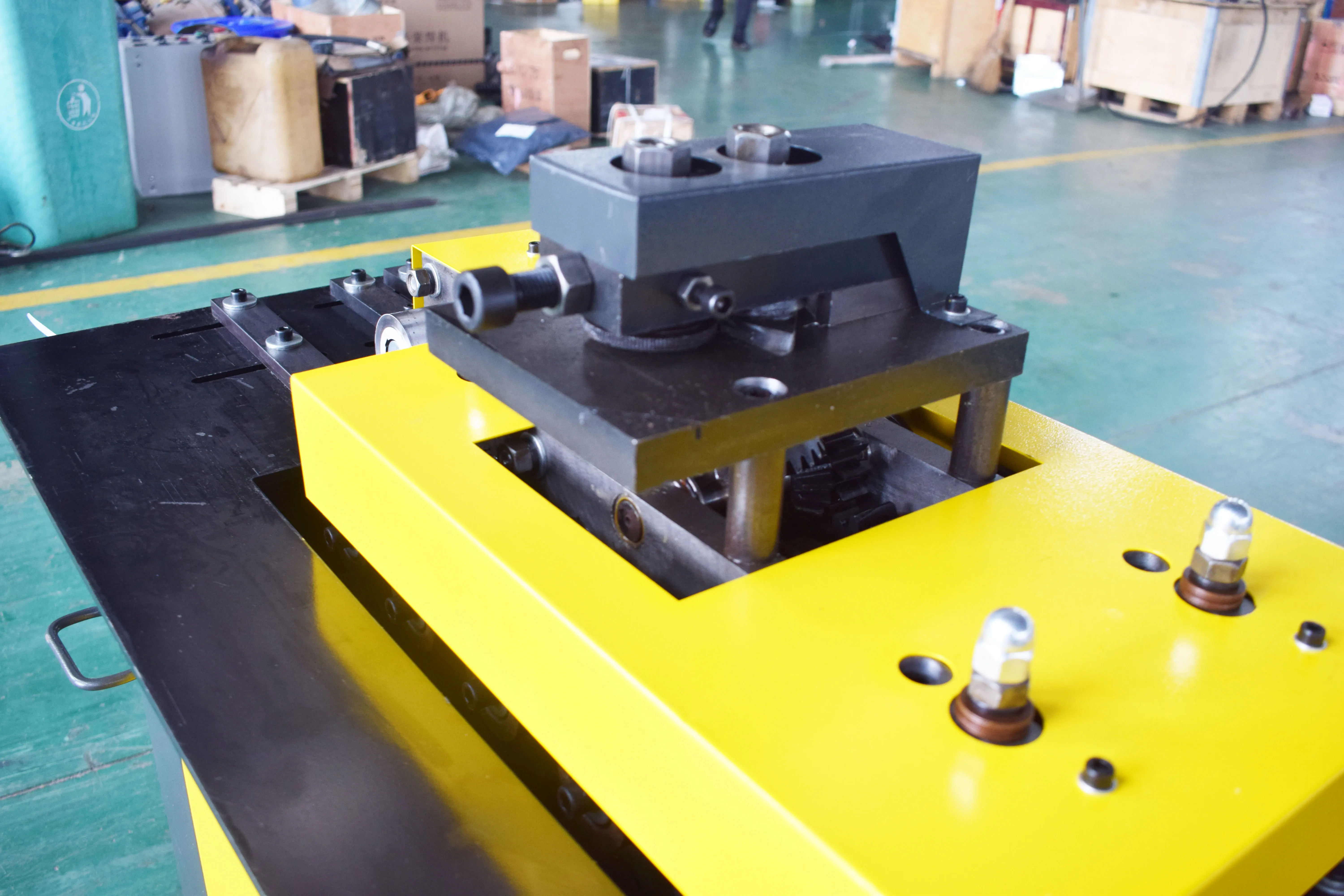 HVAC air duct square pipe snap lock ductwork sheet metal lock forming seamer machine for sale