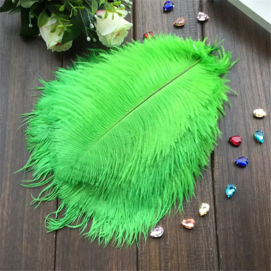 Hot Selling Large 40-45cm Dyed Fluffy Ostrich Feathers Excellent Quality For Diy Party Wedding Decoration Crafts