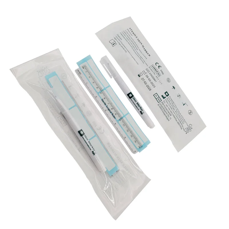 Professional 0.5Mm 1Mm Surgical Skin Marker Pen Permanent Skin Marker Manufacturer