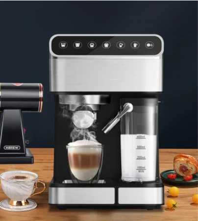 Espresso Coffee Machine  Automatic Expresso Maker Cafe Powder Cappuccino Maker