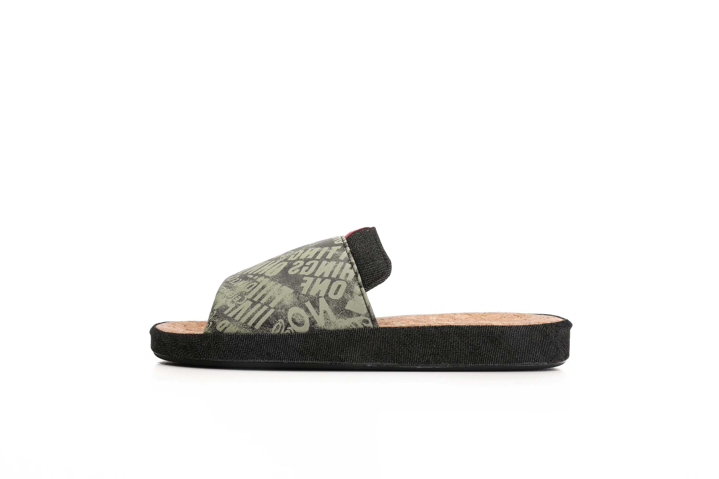 CORIFEI 2023 oak midsole made with poor handwriting men slides comfortable cork slippers and sandals