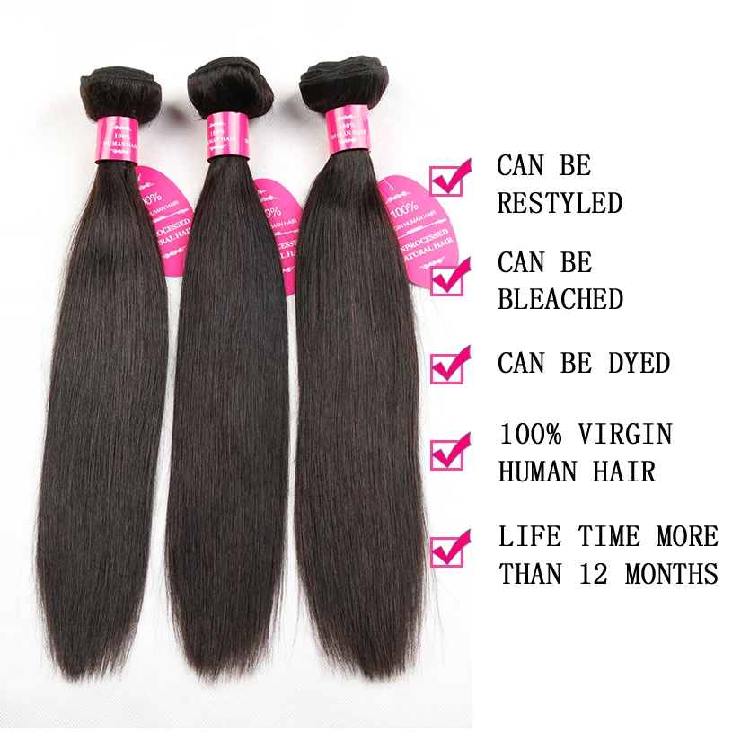 Free sample wholesale virgin hair vendors 8-42inch Indian cuticle aligned hair bundles 10A remy virgin human  hair extensions